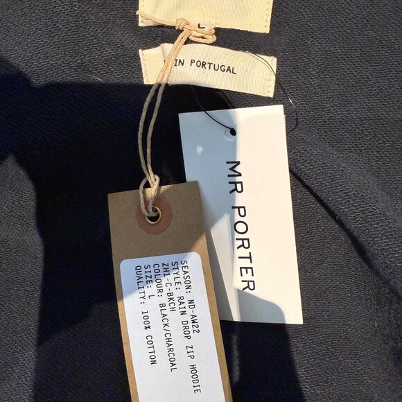 NICHOLAS DALEY Raindrop Zip Hoodie - NWT Size L - Picture 6 of 6